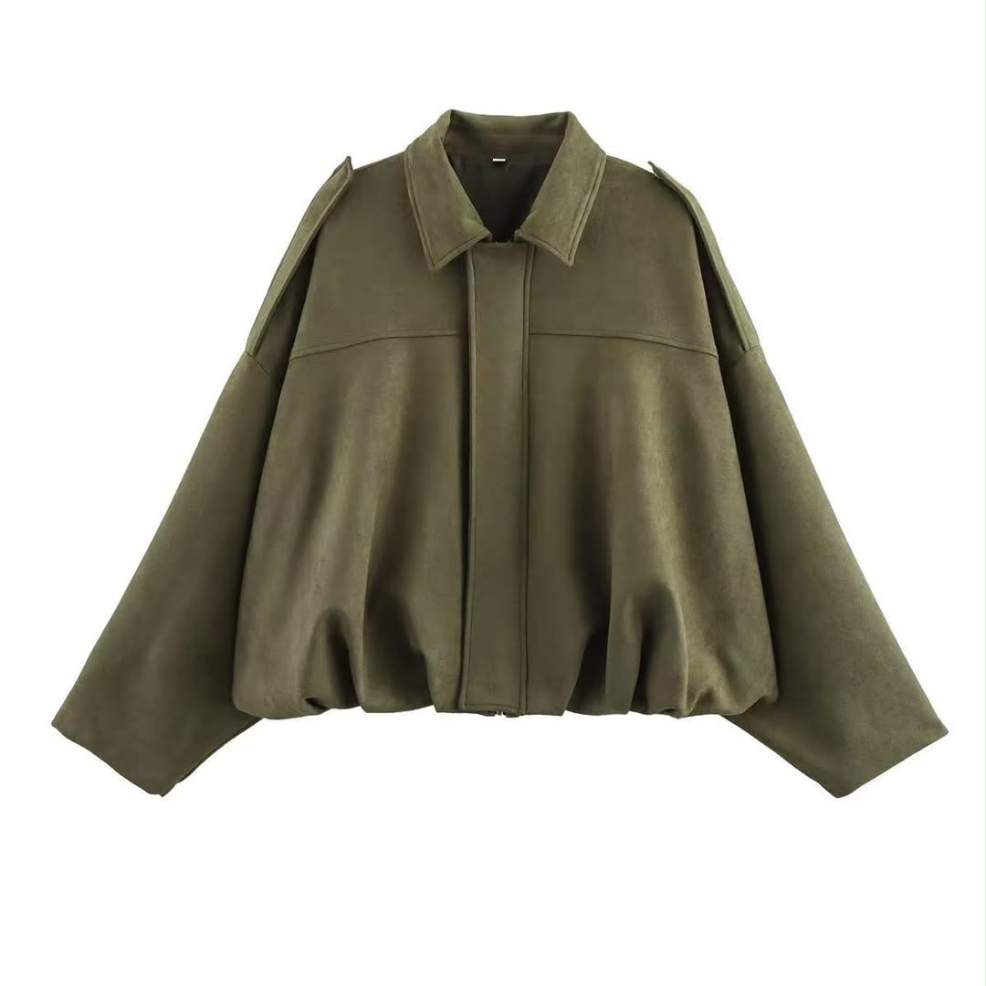 NOIR WAVE™ – Giacca Oversize Batwing