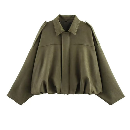 NOIR WAVE™ – Giacca Oversize Batwing