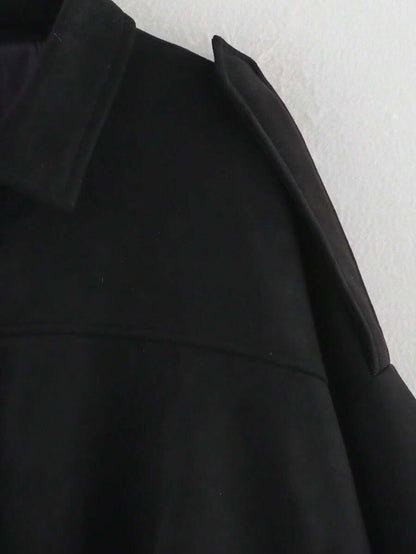 NOIR WAVE™ – Giacca Oversize Batwing