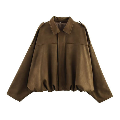 NOIR WAVE™ – Giacca Oversize Batwing