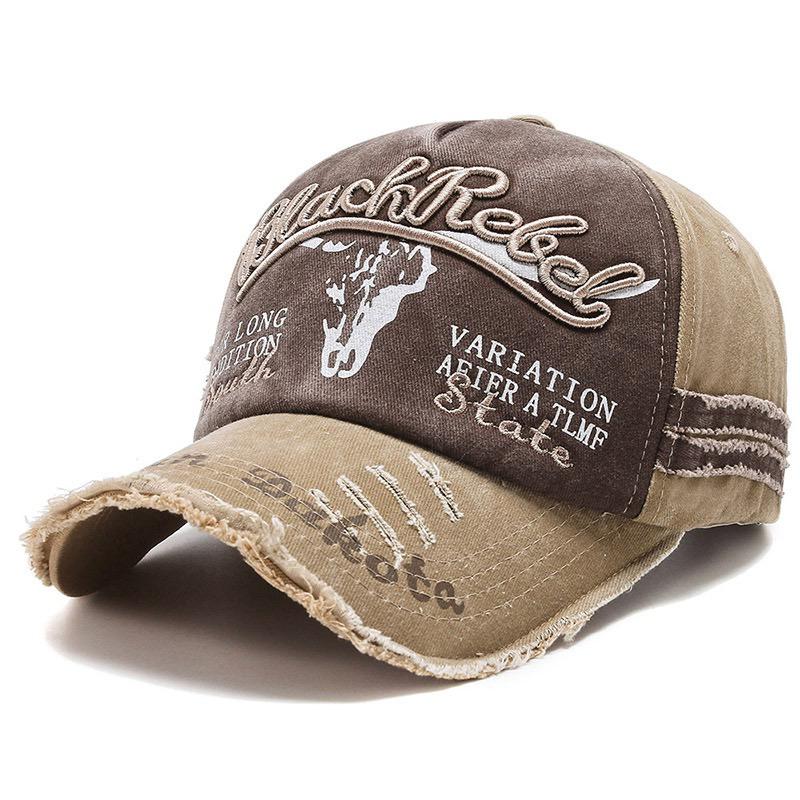 Cappellino da Baseball Vintage "Black Rebel"