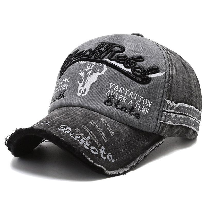 Cappellino da Baseball Vintage "Black Rebel"