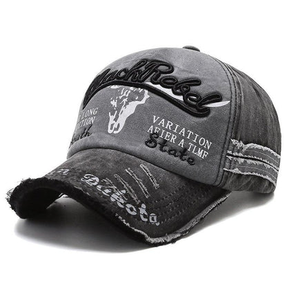 Cappellino da Baseball Vintage "Black Rebel"