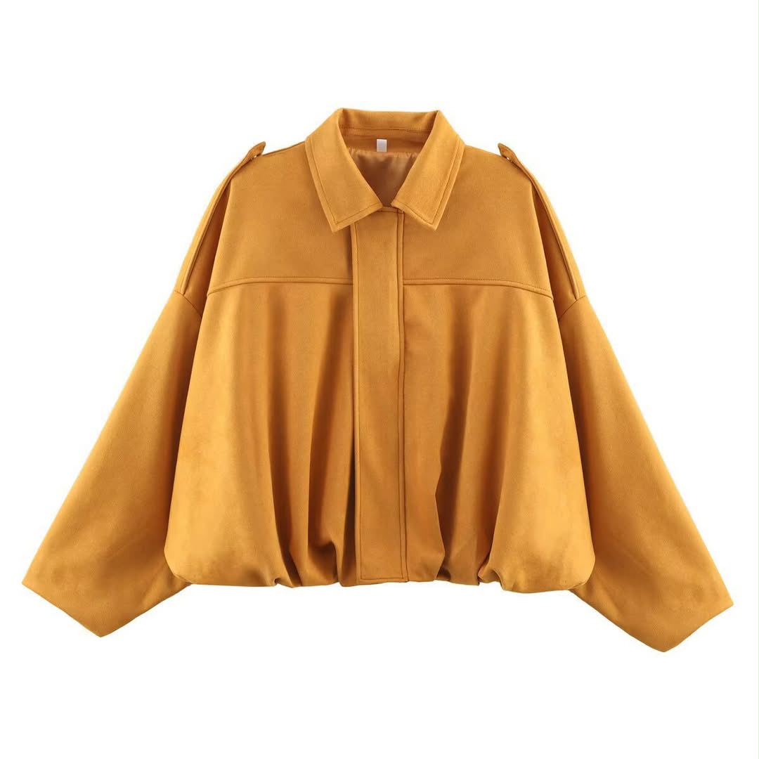 NOIR WAVE™ – Giacca Oversize Batwing