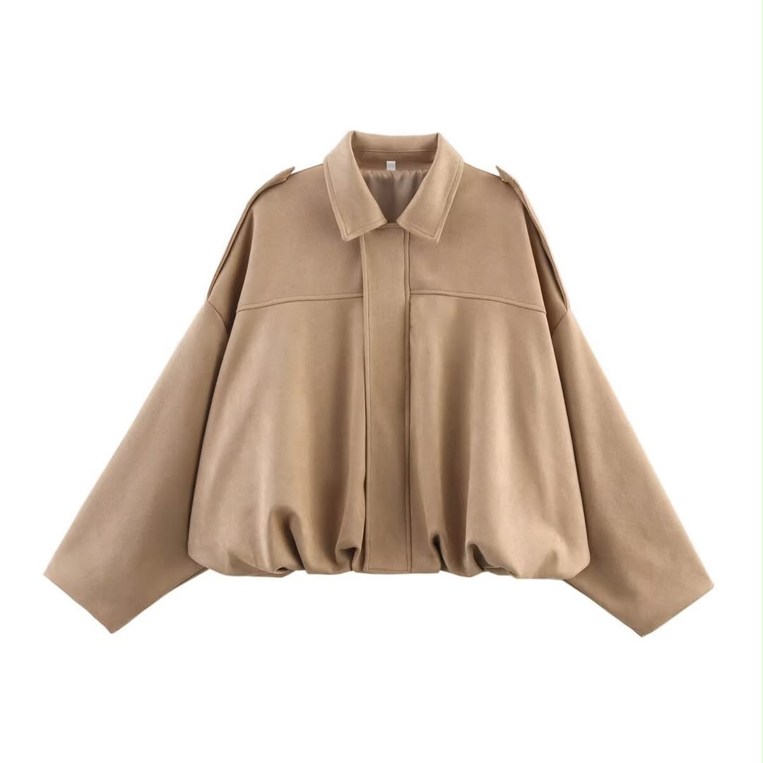 NOIR WAVE™ – Giacca Oversize Batwing