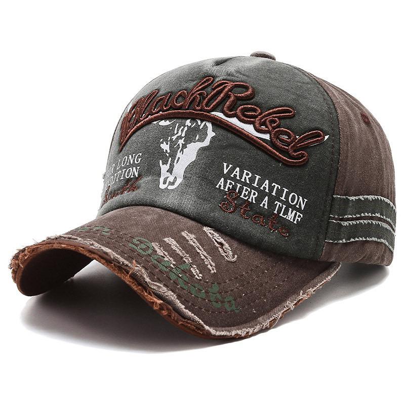Cappellino da Baseball Vintage "Black Rebel"